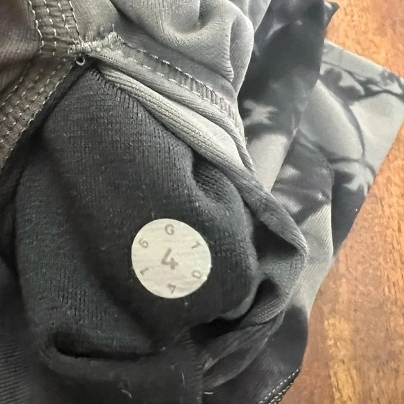 Lululemon Wunder Under Pant Hi-Rise Shibori Shibori Magnum Black Size  4 - Picture 3 of 3